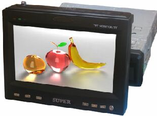 super sp-6260 / 7060 выдвижной автомобильный телевизор