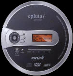 автомобильный миниатюрный dvd плеер eplutus